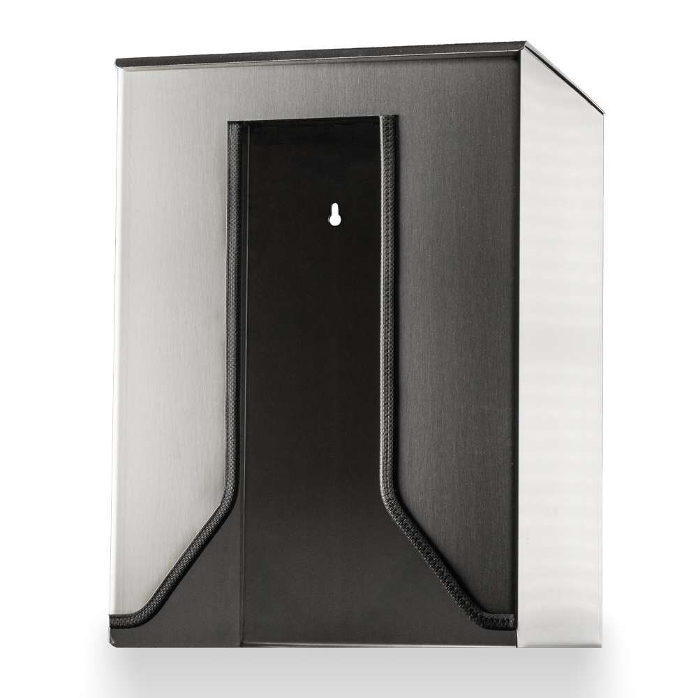 Universalspender, Maße: 283 x 308 x 402 mm, Edelstahl: Universalhalterung für Einmal-Overalls und Einmal-Kittel als Zubehör für Schutzkleidung kaufen.