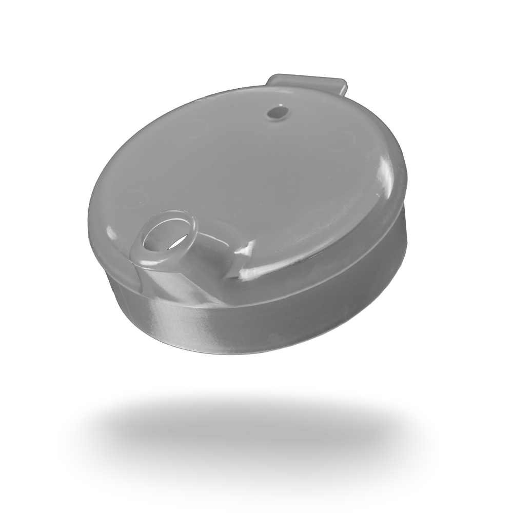 PP Schnabelbecher Oberteil,transparent, milchig, 12x10 mm für 250 ml: Polypropylen Oberteil für Schnabeltasse als Patientenbedarf kaufen.