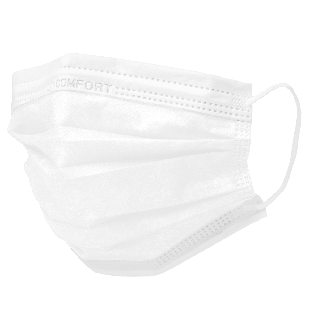 OP Maske, weiß, Typ IIR, Med-Comfort: Vlies, medizinische Maske als Mund Nase Schutz kaufen.