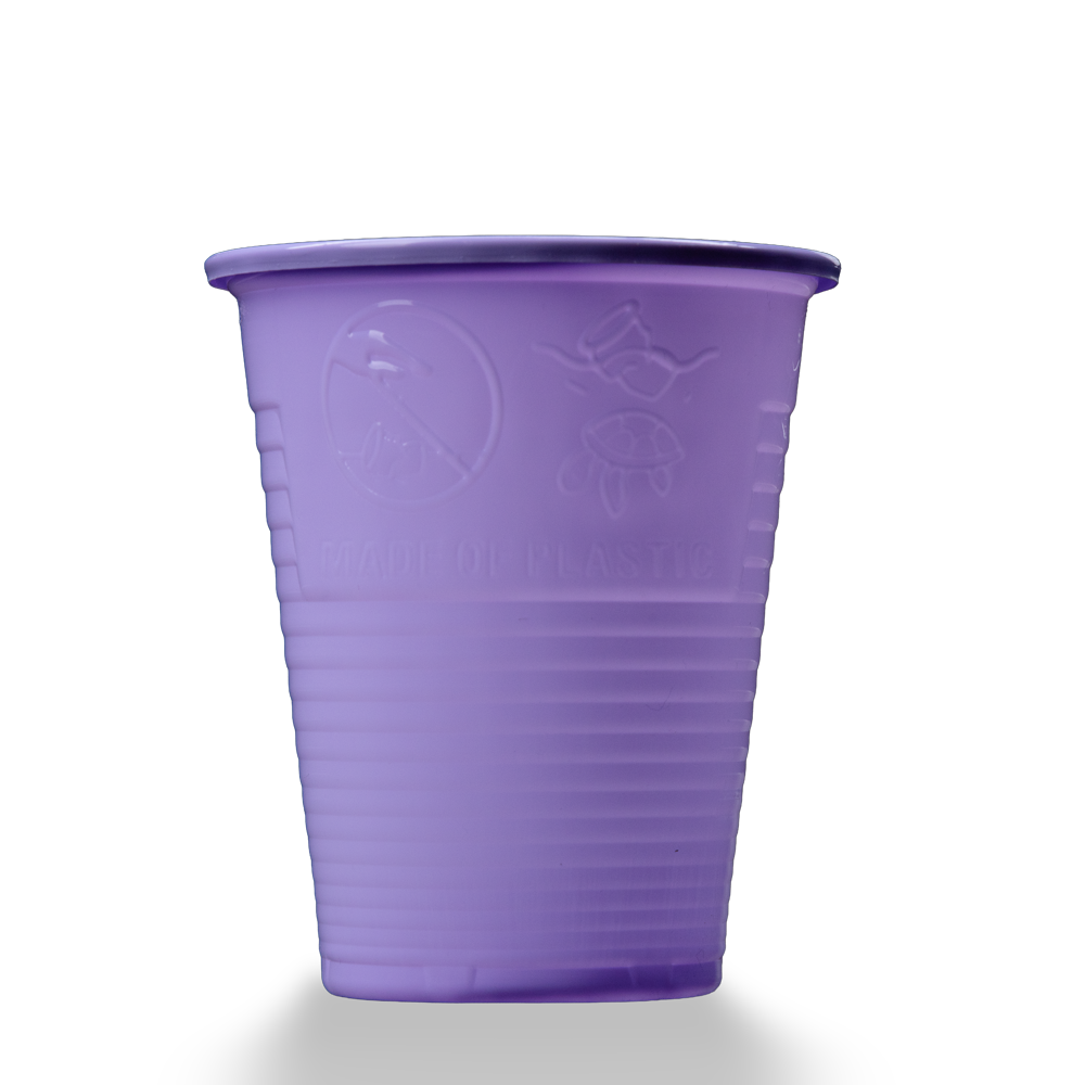 PP Mundspülbecher,180 ml, Farbe lila, Polypropylen