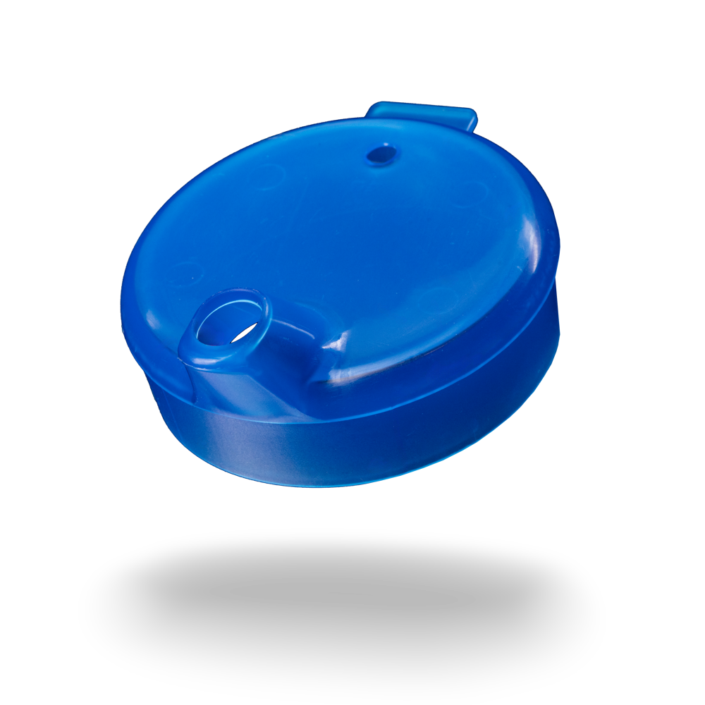 PP Schnabelbecher Oberteil, blau, 12x10 mm für 250 ml: Polypropylen Oberteil für Schnabeltasse als Patientenbedarf kaufen.