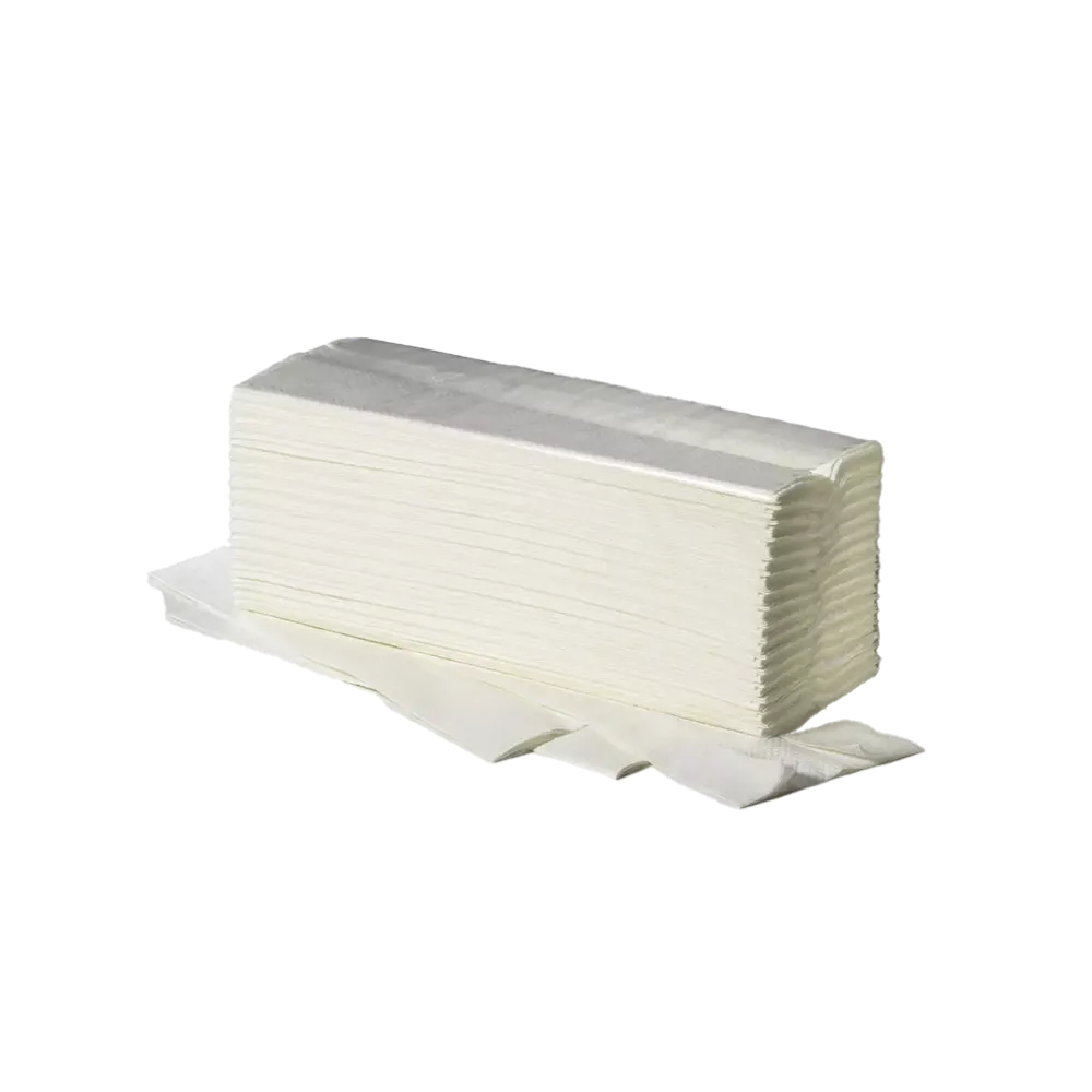 Falthandtücher, Farbe weiß, 25 x 33 cm, Ideal: 2-lagige, Falthandtücher in Zellstoffqualität und Lagenfalz als Stations- und Patientenbedarf kaufen.