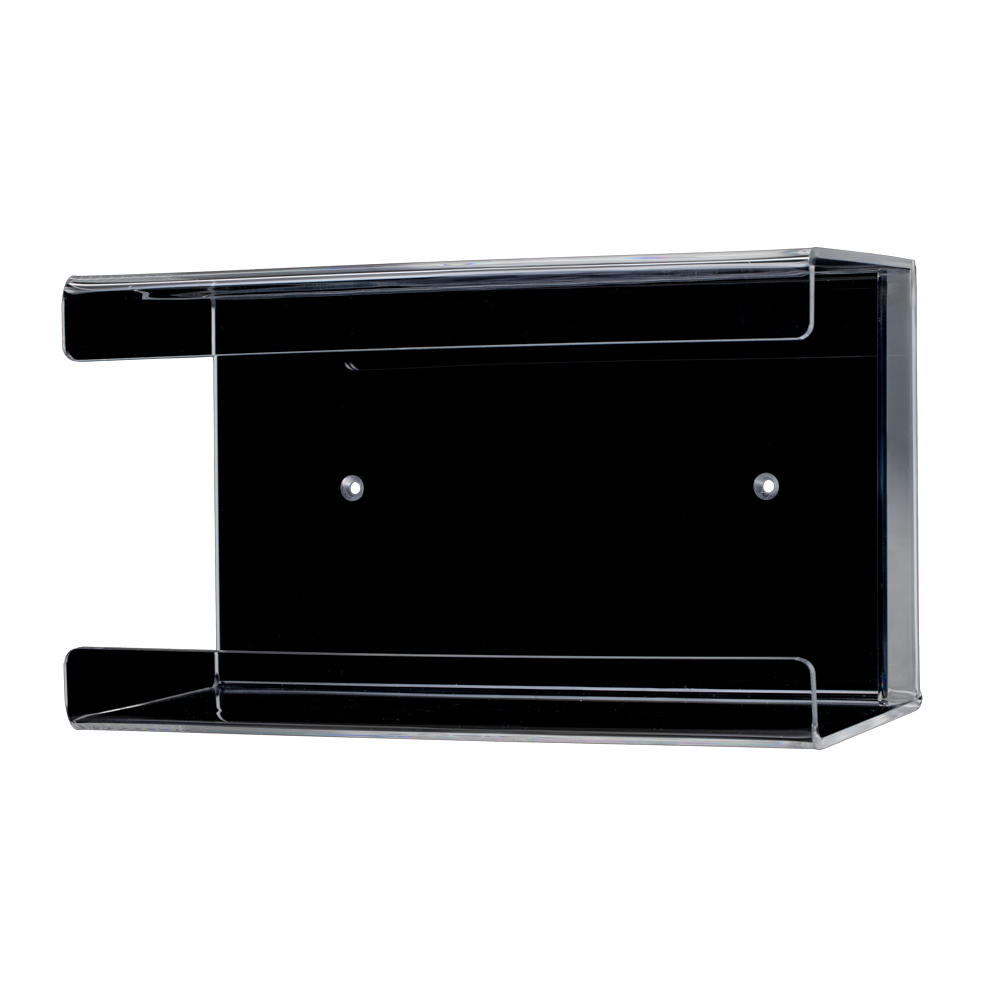 Einmalhandschuh Spender, Handschuh-Dispenserhalter, 250 x 130 x 75 mm, transparent, milchig, Acryl: Spender für hygienische und einfache Einzelentnahme von Handschuhboxen kaufen.