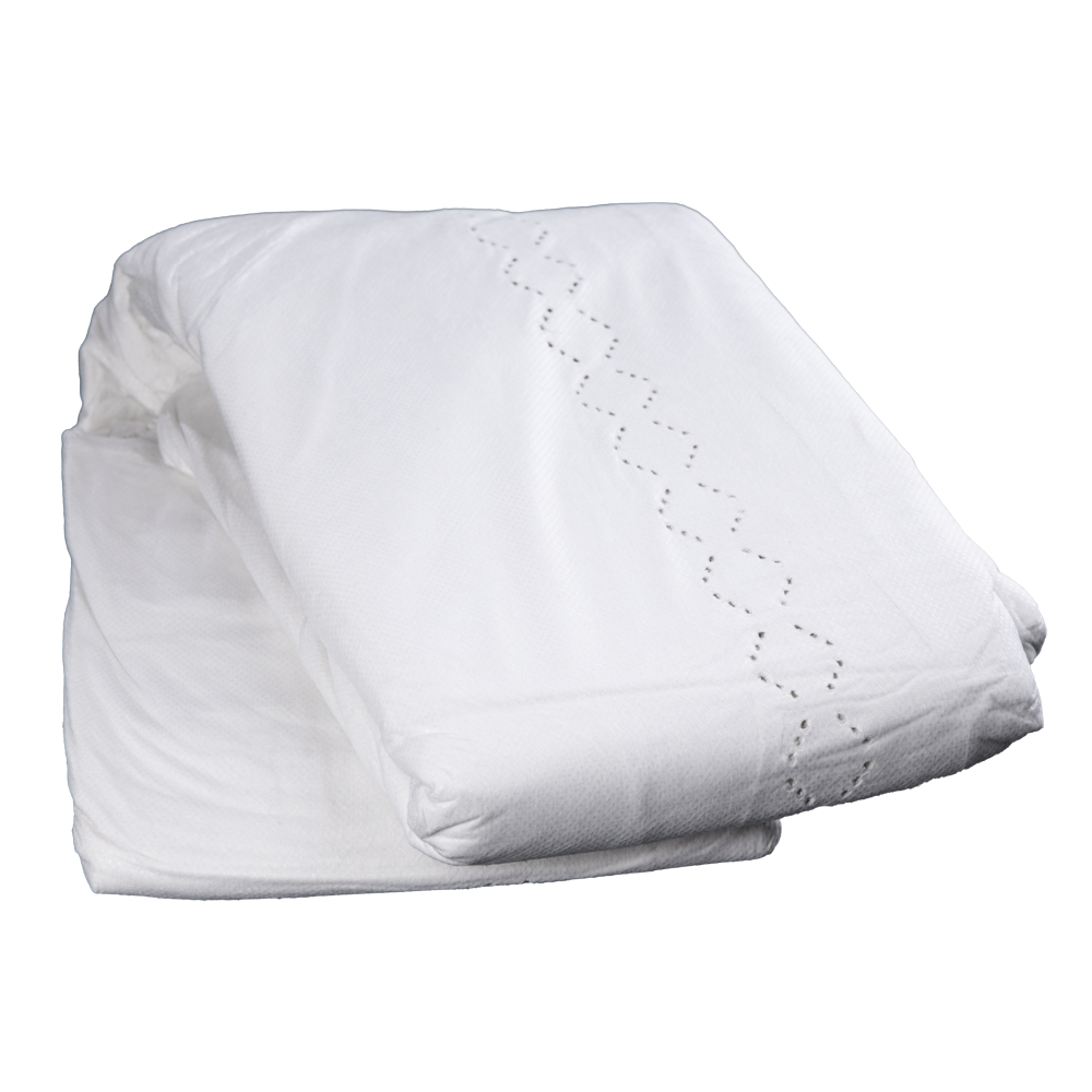 PP Einwegdecke, Farbe weiß, 9-lagig, 110 x 190 cm, Med-Comfort: Polypropylen Einmal Patientendecke mit Papierinnenbeschichtung für den Pflegebereich kaufen.