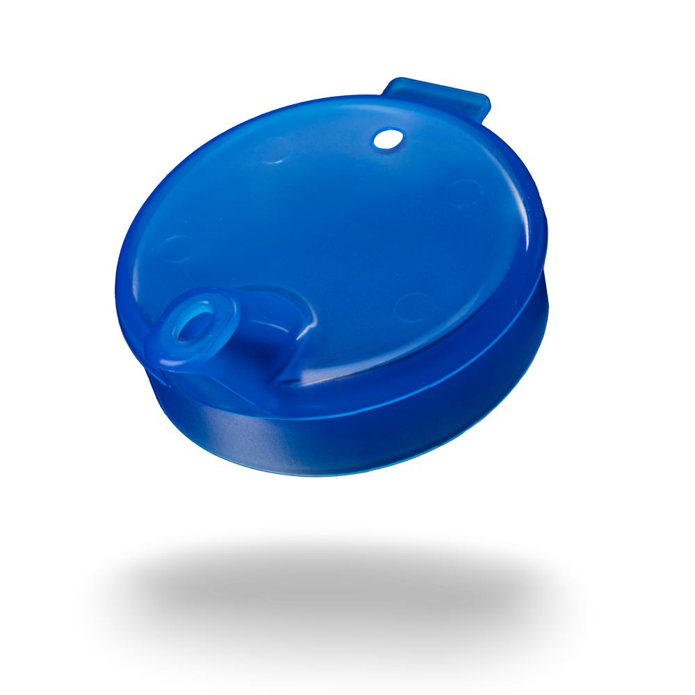 PP Schnabelbecher Oberteil, blau, 8x4 mm für 250 ml: Polypropylen Oberteil für Schnabeltasse als Patientenbedarf kaufen.