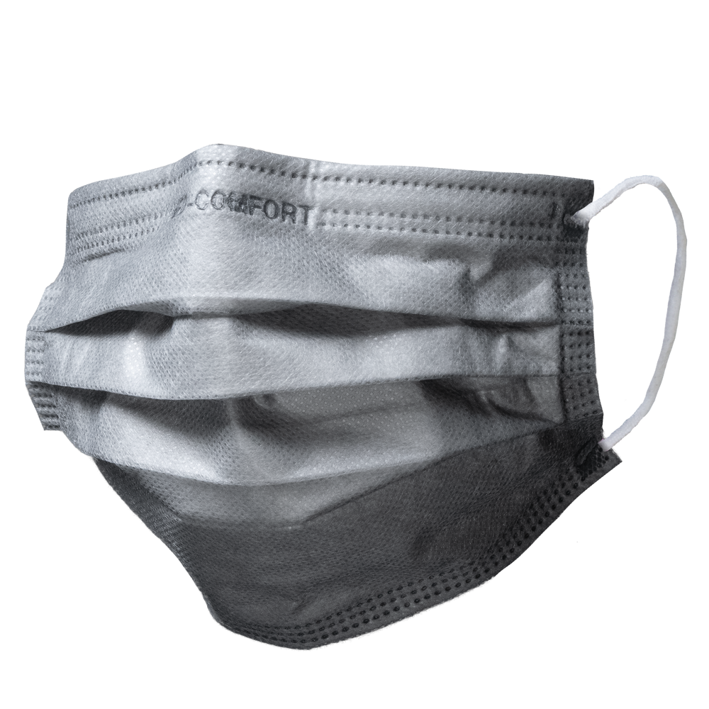 OP Maske, platinum, grau, Typ IIR, Med-Comfort