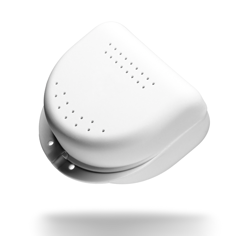 PP Dental Zahnspangenbox für Erwachsene, 80x80x45 cm, weiß, Polypropylen: stabile und robuste Zahnspangenbox zur Aufbewahrung von Zahnspangen kaufen.