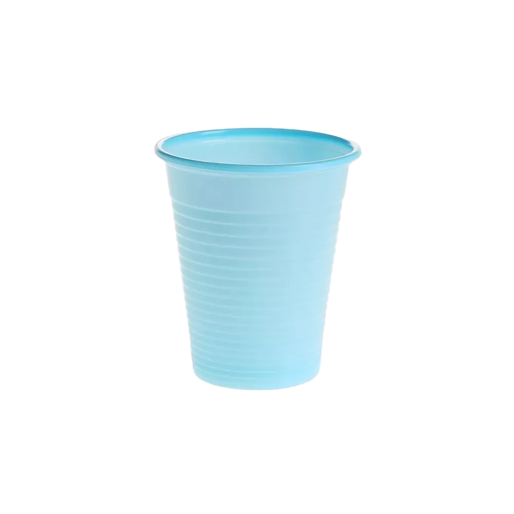 PP Mundspülbecher,180 ml, Farbe hellblau, blau, Polypropylen: stabiler, grifffester PP Mundspülbecher mit abgerundetem Rand für zahnärztliche Behandlungen kaufen.