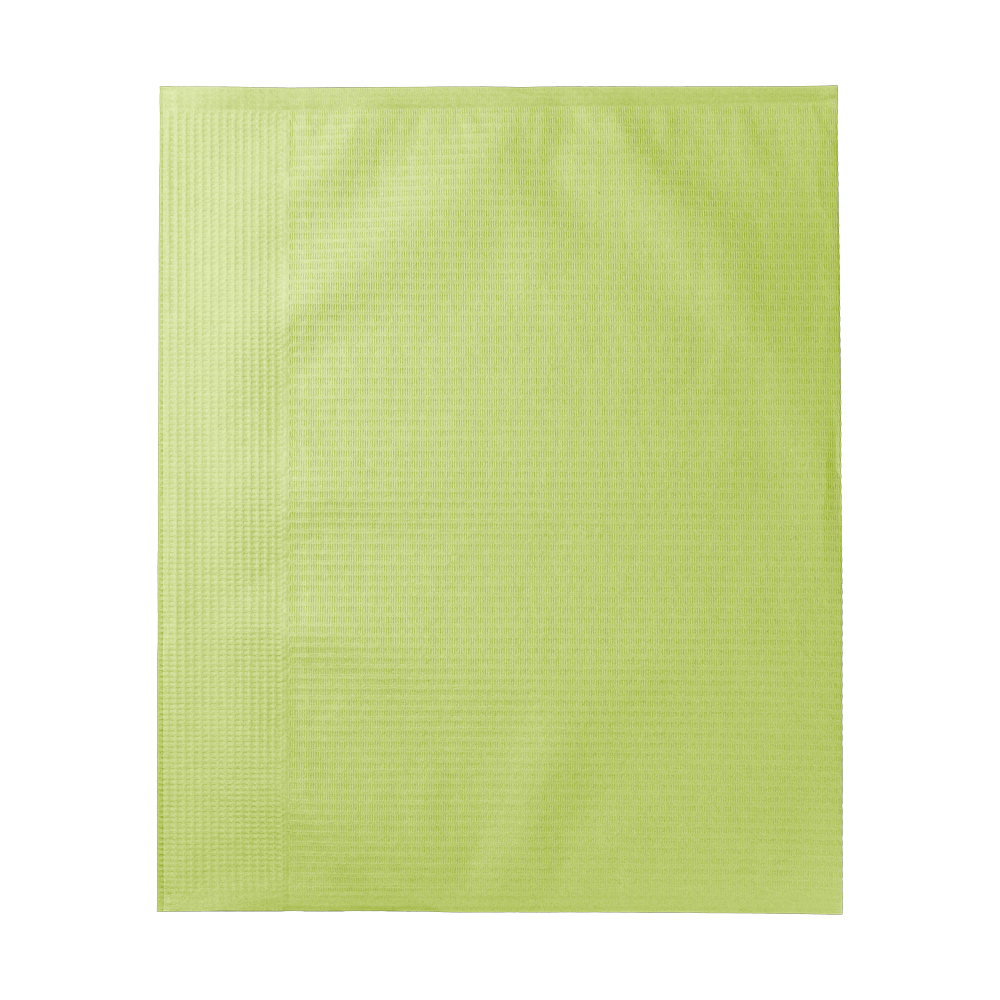 Einweg Tray-Filterpapier, 28 x 36 cm, Farbe limette, grün, hellgrün, Zellstoff: Dental Kreppauflage für den Einmalgebrauch bei zahnärztlichen Behandlungen kaufen.