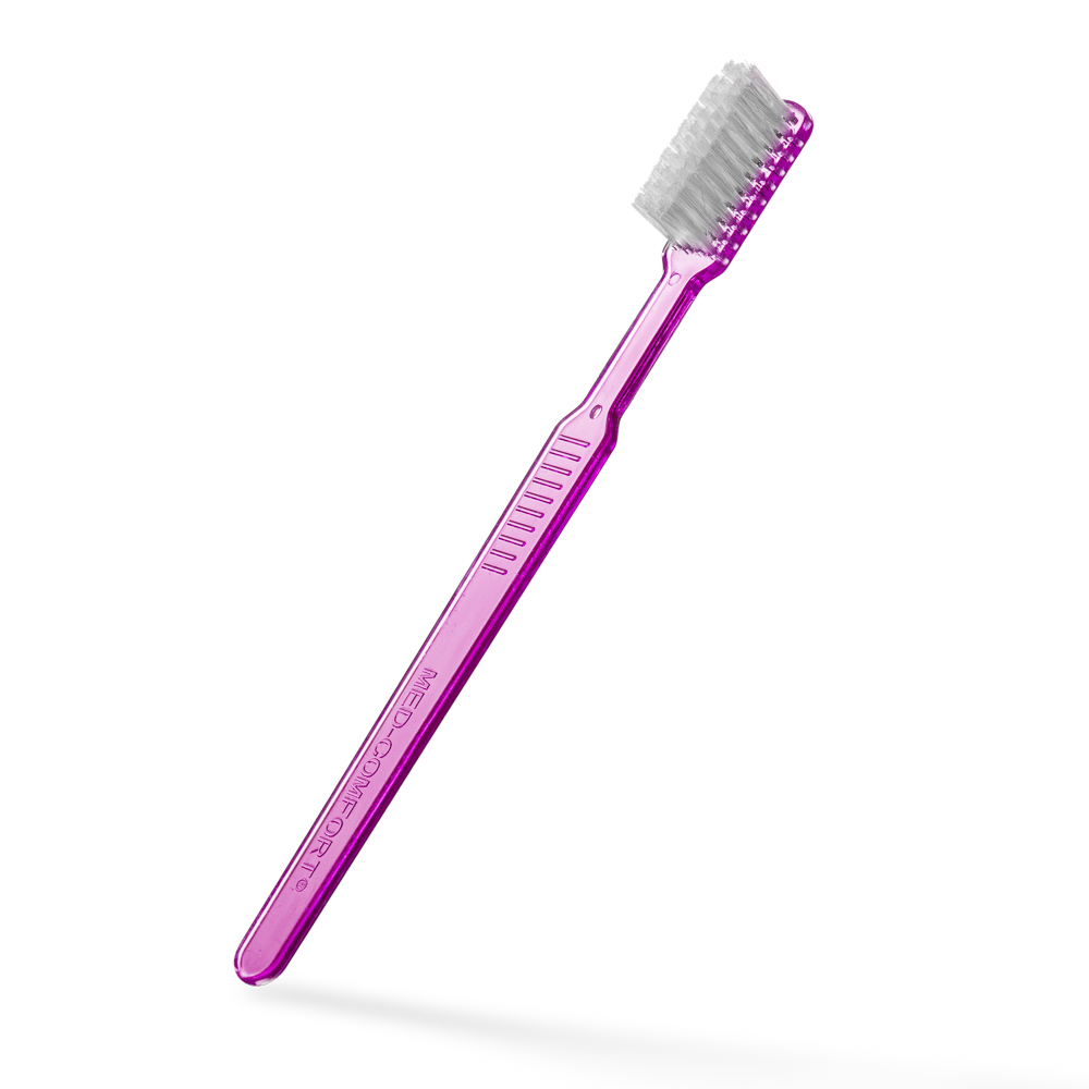Dental PS Einmalzahnbürste mit Zahnpasta, Farbe pink, 15 x 2,6 cm, Med-Comfort: Polystyrol Einwegzahnbürste für Reisen und den Gebrauch vor zahnärtzlichen Behandlungen als Dentalbedarf kaufen.