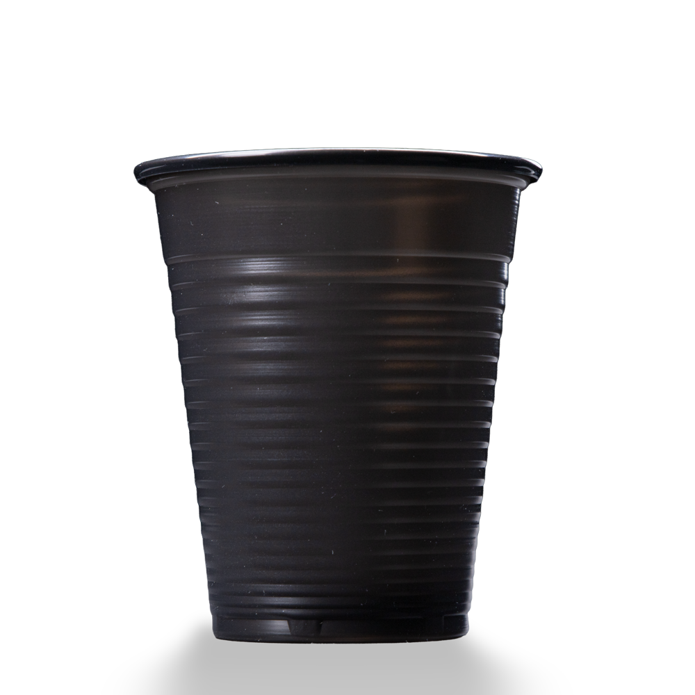 PP Mundspülbecher,180 ml, Farbe schwarz, Polypropylen: stabiler, grifffester PP Mundspülbecher mit abgerundetem Rand für zahnärztliche Behandlungen kaufen.