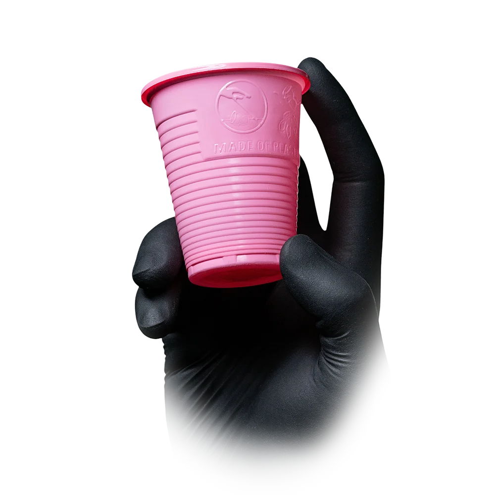 PP Mundspülbecher,180 ml, Farbe rosa, Polypropylen: stabiler, grifffester PP Mundspülbecher mit abgerundetem Rand für zahnärztliche Behandlungen kaufen.