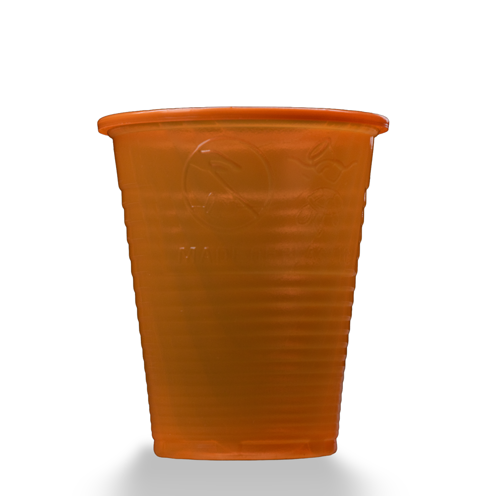 PP Mundspülbecher,180 ml, Farbe orange, Polypropylen: stabiler, grifffester PP Mundspülbecher mit abgerundetem Rand für zahnärztliche Behandlungen kaufen.