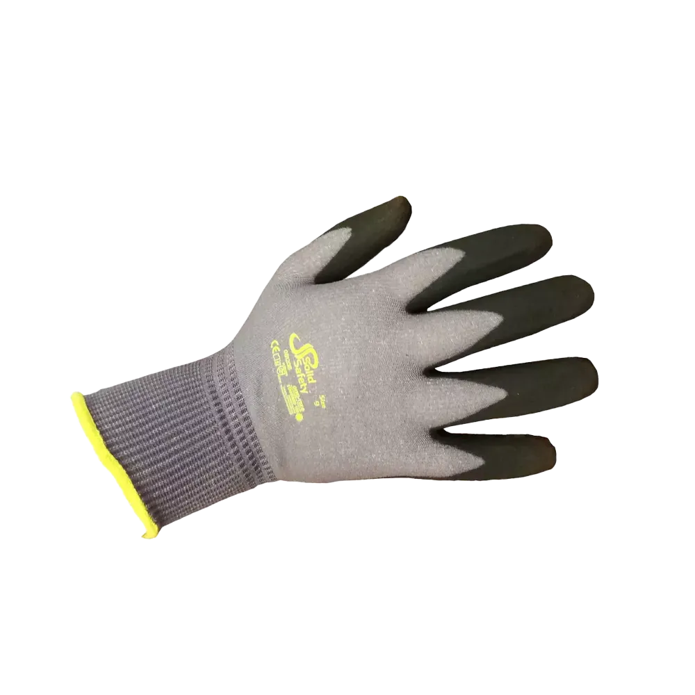 Montagehandschuh, Größe 8, grau, SolidSafety Tough Air