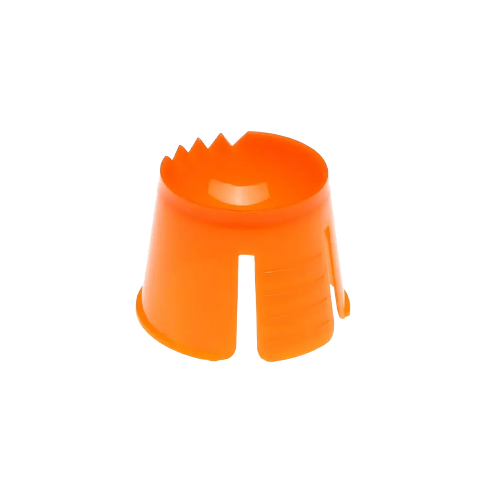 PP Einweg Dappenbehälter, Farbe orange, Polypropylen: Dappenbehälter zum sauberen Portionieren und Anmischen von Dentalmaterialien für zahnärztlichen Behandlungen kaufen.