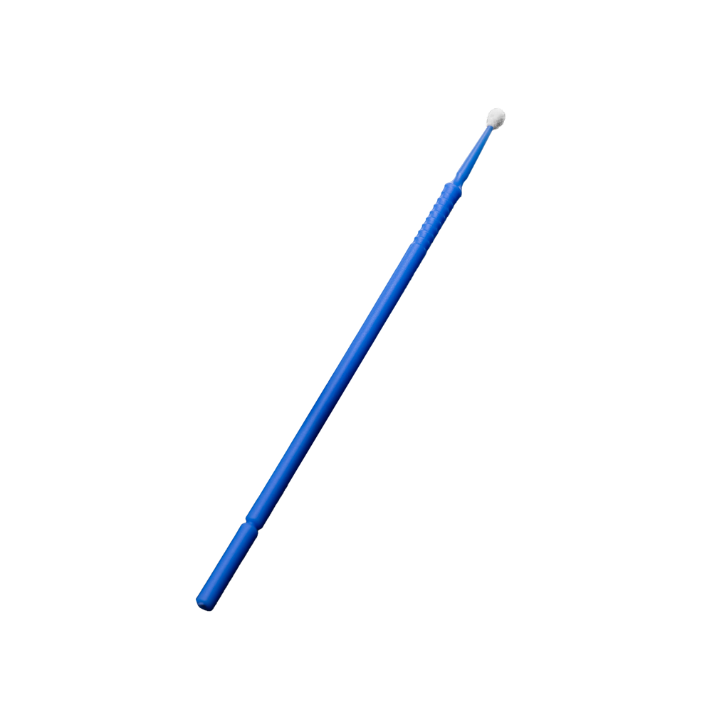Einmal Mikroapplikatoren, 10cm, blau, regular, Kunststoff, Nylon, Med-Comfort: säurefeste, fusselfreie und biegsame Mikroapplikatoren zum Auftragen von Pasten, Flüssigkeiten für den Dentalbedarf kaufen.