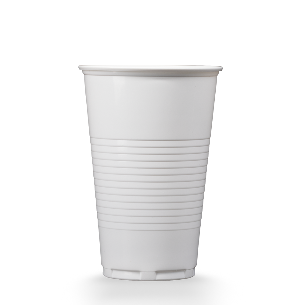 PP Mundspülbecher, 500 ml, Farbe weiß, Polypropylen