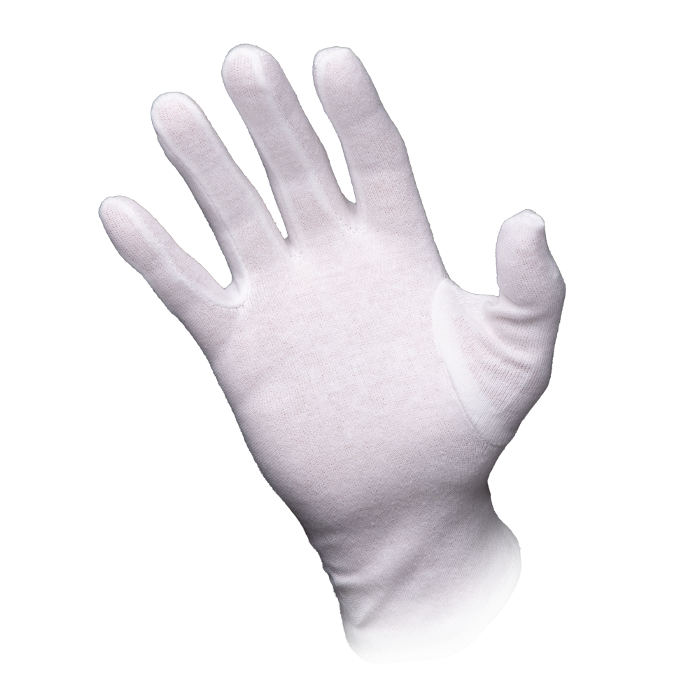 Unterziehhandschuh Gr. 15, weiß, Eco-Plus