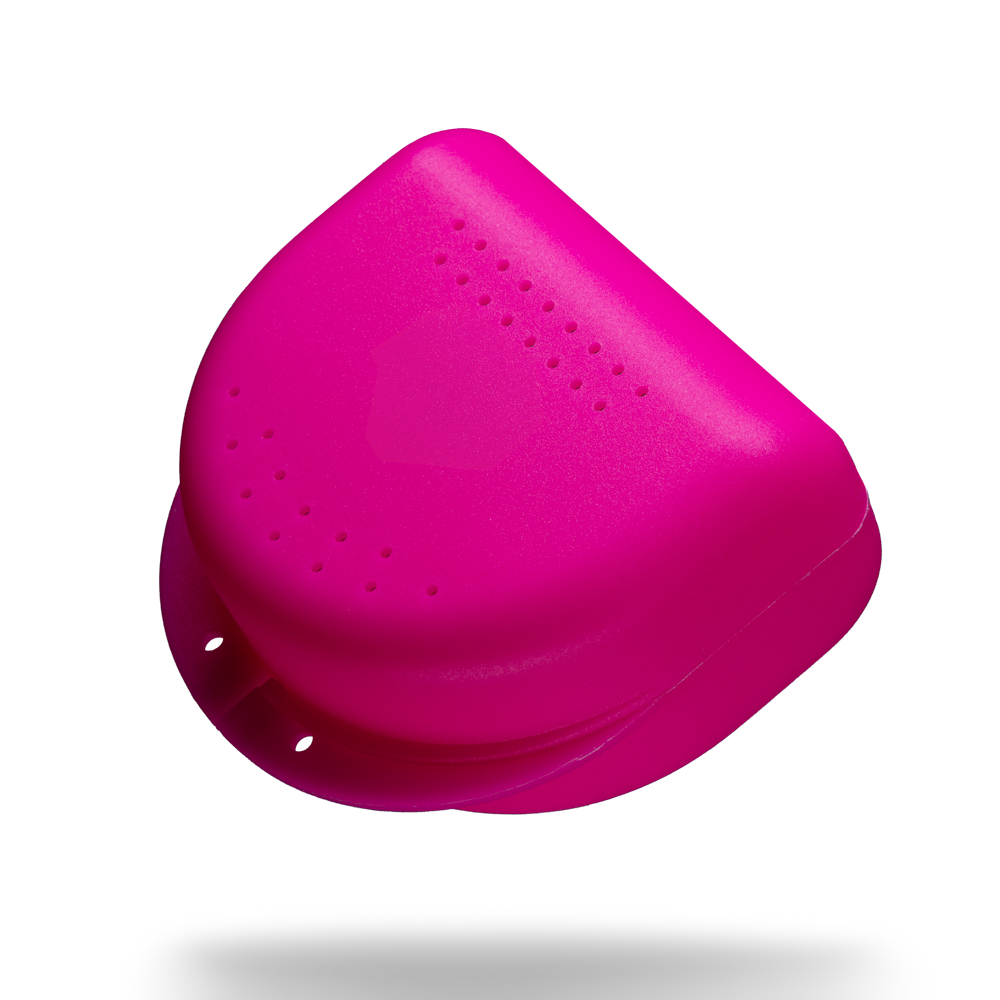 PP Dental Zahnspangenbox für Erwachsene, 80x80x45 cm, pink, Polypropylen: stabile und robuste Zahnspangenbox zur Aufbewahrung von Zahnspangen kaufen.